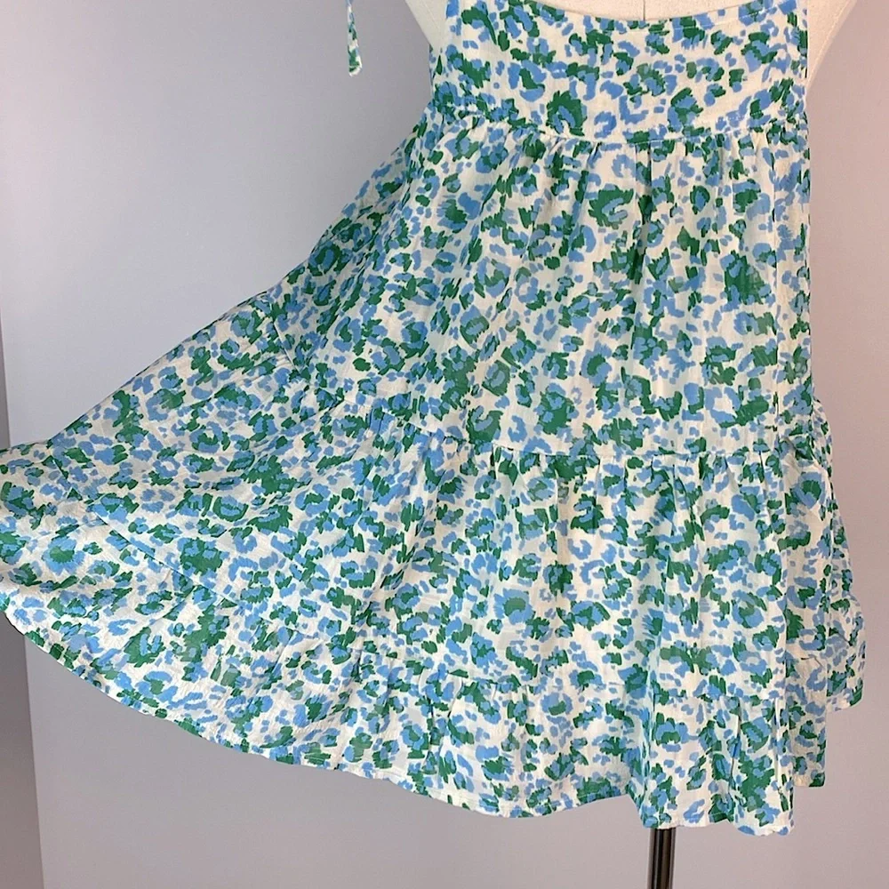 Entro It's A New Beginning Green Leopard Tank - Picture 9 of 15